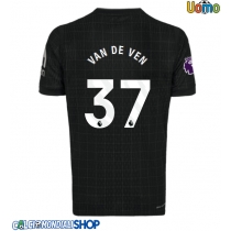Maglie da calcio Tottenham Hotspur Micky van de Ven #37 Seconda Maglia 2025-26 Manica Corta